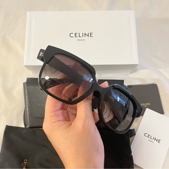 New Celine Eyewear Maillon Triomphe Sunglasses $420 - Picture 16 of 16